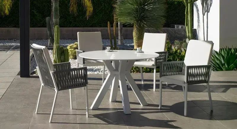 Sumatra/Catania 120/4 — Dining set