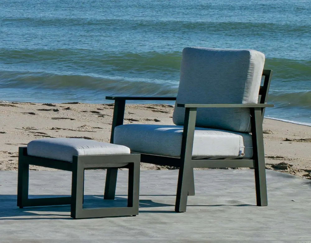 Sillón de patio con estructura de aluminio Eliat