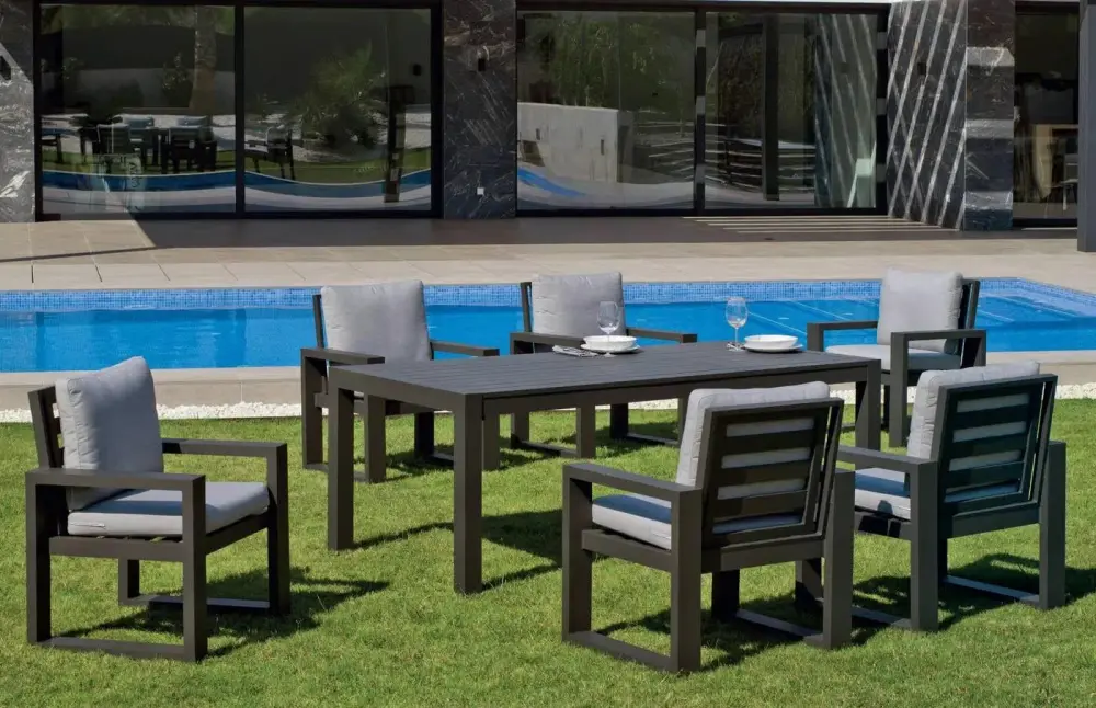Set de comedor jardín Coloseo 220-6