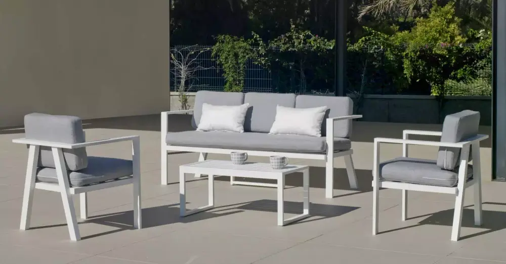 Set de jardín en aluminio Azores 8