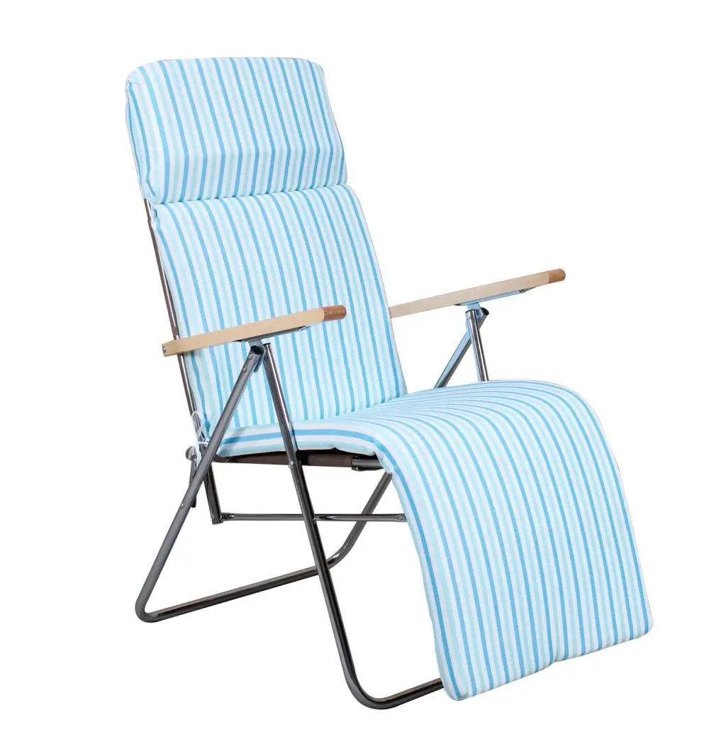 Tumbona reclinable aluminio Relax