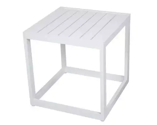 Mesita de jardín en aluminio Alelí Luxe